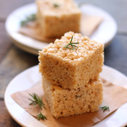 Rosemary Rice Krispie Treats