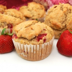 Strawberry Banana Muffins