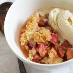 Rhubarb Crumble