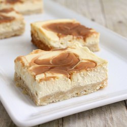 Salted Caramel Cheesecake Bars