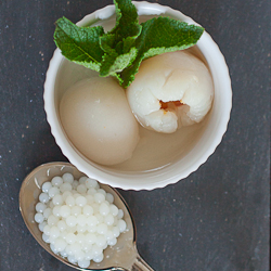 Textures of Lychee