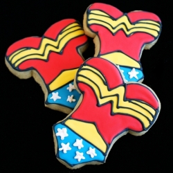 Wonder Woman Cookies