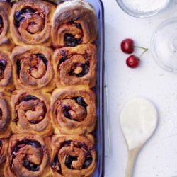 Cherry Morning Rolls