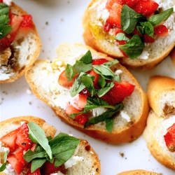 Strawberry Bruschetta