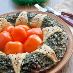 Spinach and Dough Appetizer