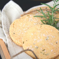 Rosemary Parmesan Shortbread