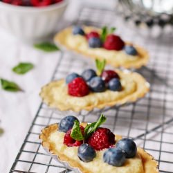 Parisian Fruit Tarts