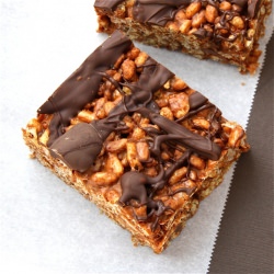 Cocoa Marshmallow Krispie Treats