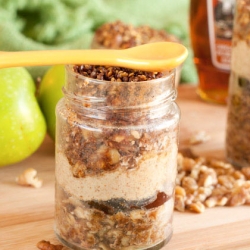 Layered Maple Oat n’ Apple