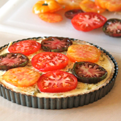 Heirloom Tomato Tart