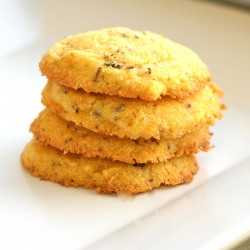 Salty Cornmeal Cookies