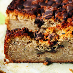 Banana Chocolate Chip Pound Cake