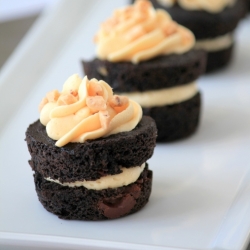 Toffee Brownie Bites