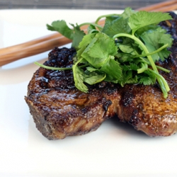 Grilled Lamb Shoulder Steaks