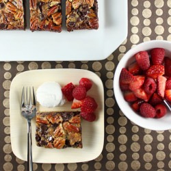 Chocolate Pecan Pie Bars