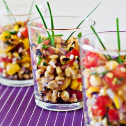 Grilled Corn Summer Salad