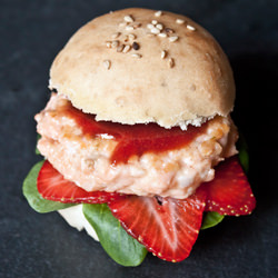 Mini Salmon Burgers