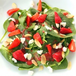 Strawberry Spinach Salad