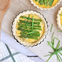 Asparagus Parmesan Tartlets