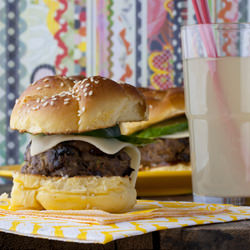 Beef and Dried Prunes Burgers