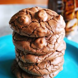 Fudgy Chocolate Butterscotch Cookie