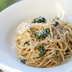 “Kale Caesar!” Spaghetti