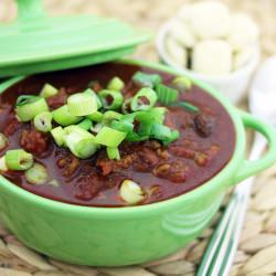 Two Bean and Beef Chili