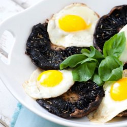 Roasted Portobello with Eggs