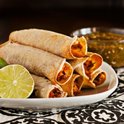 Baked Chicken Taquitos