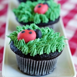 Ladybug Cupcakes