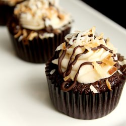 Samoa Cupcakes