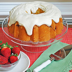 Strawberry Pound Cake