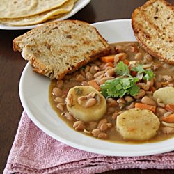 Cranberry Bean Soup/Curry