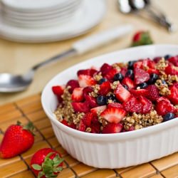 Raw Triple Berry Crisp