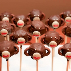 DIY Monkey Cake Pops