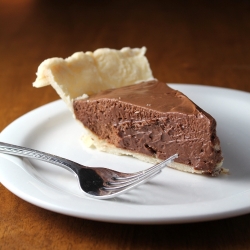 French Chocolate Silk Pie