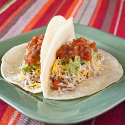 Slow Cooker Chicken Tacos Verde