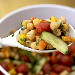 Colorful Chickpea Salad