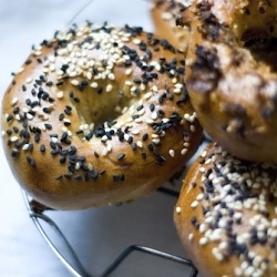 Toaster Oven Bagels