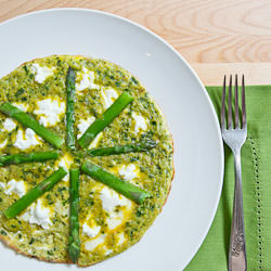 Ramp Pesto Omelette