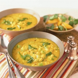 Lentil Spinach Soup