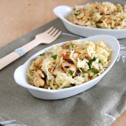 Saffron Scented Chicken Pilaf