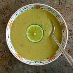 Asparagus, Cayenne and Lime Soup