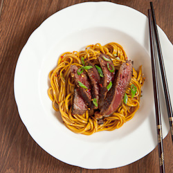 Thai-Style Grilled Beef with Noodle