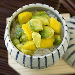 Avocado Mango Donburi