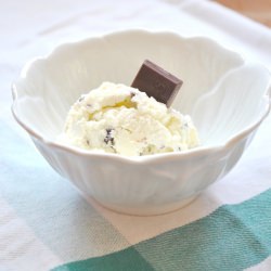 Mint Ice Cream with Andes Chunks