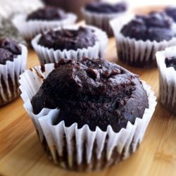 Guiltless Chocolate Nutella Muffins