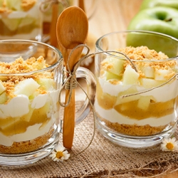 Tiramisú de Manzana