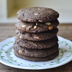 Triple Chocolate Cookies