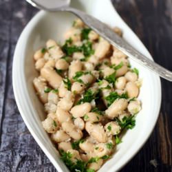 Bean Salad and Coconut